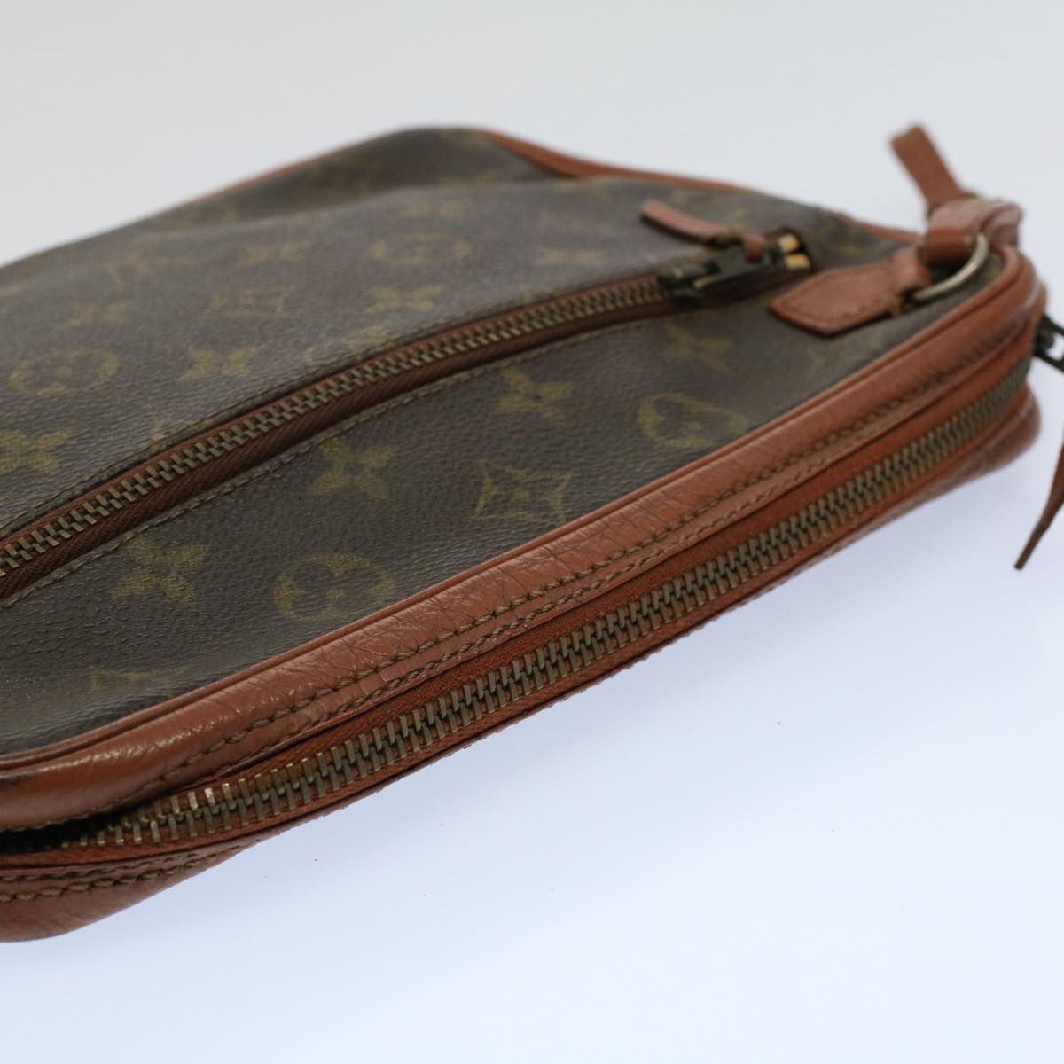 LOUIS VUITTON Monogram Pochette Sports Clutch Bag No.183 LV ar10431