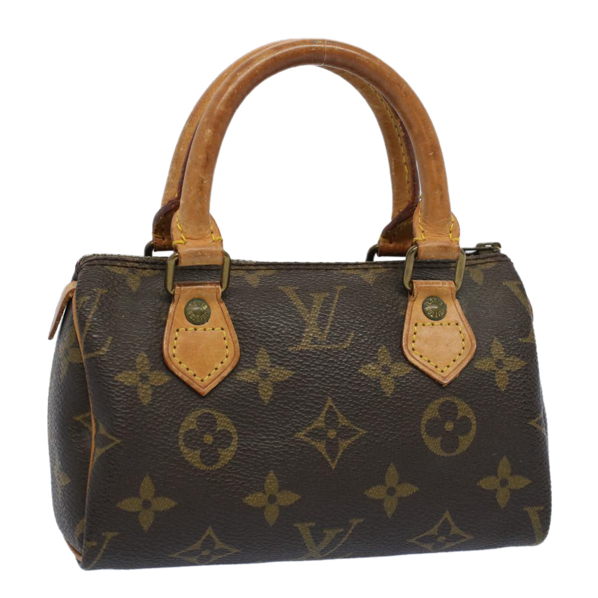 LOUIS VUITTON Monogram Mini Speedy Hand Bag M41534 LV ar10434