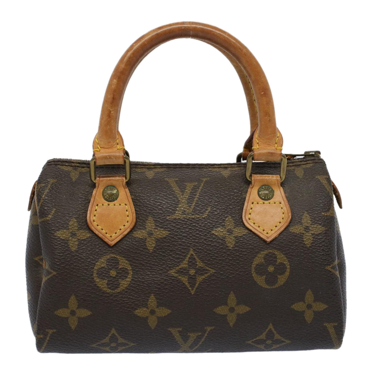 LOUIS VUITTON Monogram Mini Speedy Hand Bag M41534 LV ar10434