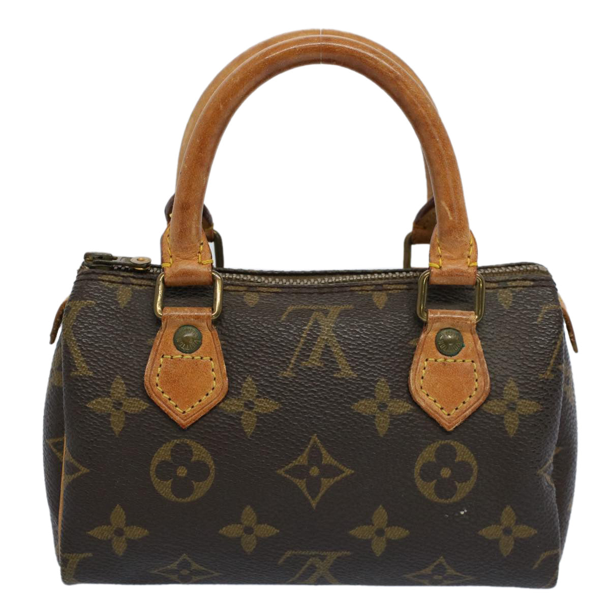 LOUIS VUITTON Monogram Mini Speedy Hand Bag M41534 LV ar10434