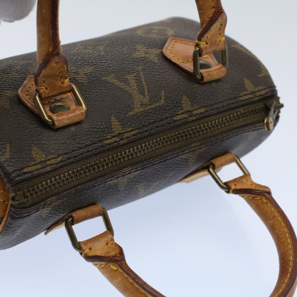 LOUIS VUITTON Monogram Mini Speedy Hand Bag M41534 LV ar10434