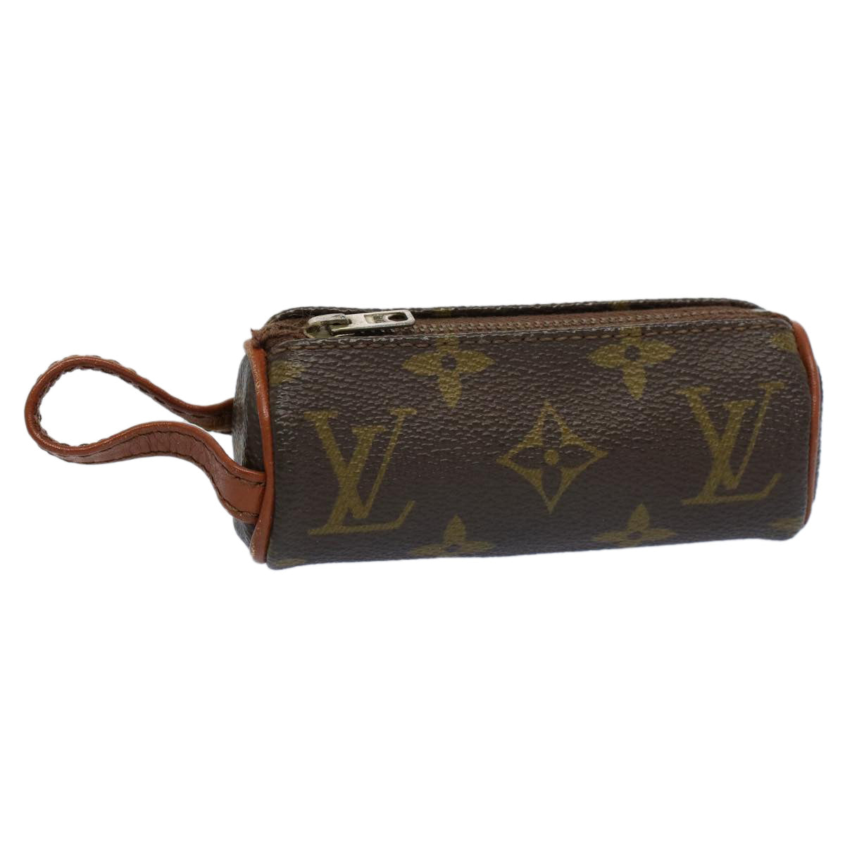 LOUIS VUITTON Monogram Etui 3 Ball de Golf Pouch M58249 LV ar10440