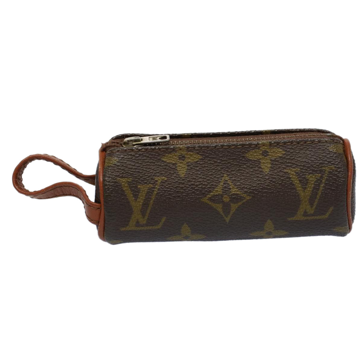 LOUIS VUITTON Monogram Etui 3 Ball de Golf Pouch M58249 LV ar10440