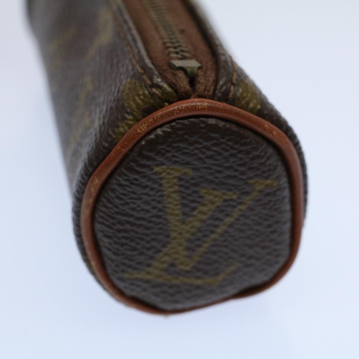 LOUIS VUITTON Monogram Etui 3 Ball de Golf Pouch M58249 LV ar10440