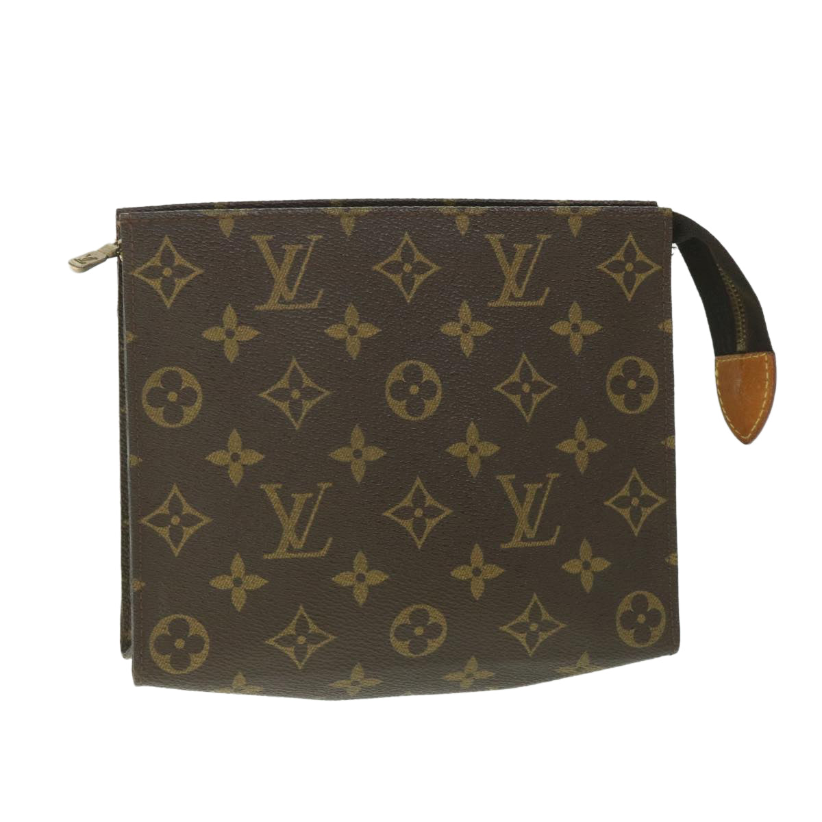 LOUIS VUITTON Monogram Poche Toilette 19 Pouch M47544 LV ar10450
