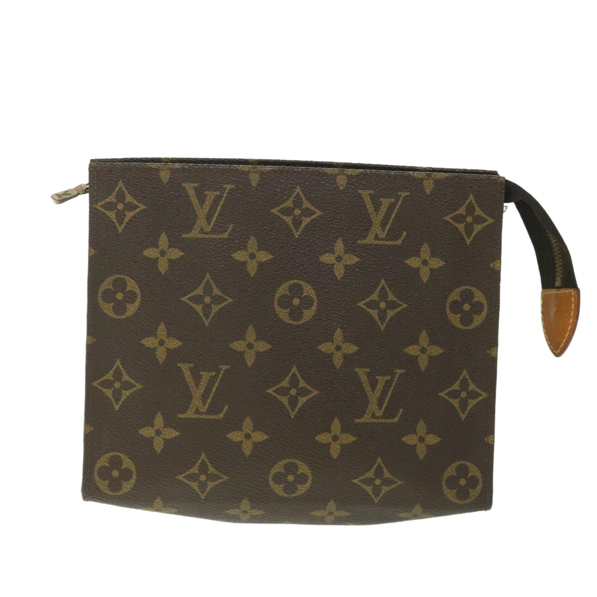 LOUIS VUITTON Monogram Poche Toilette 19 Pouch M47544 LV ar10450