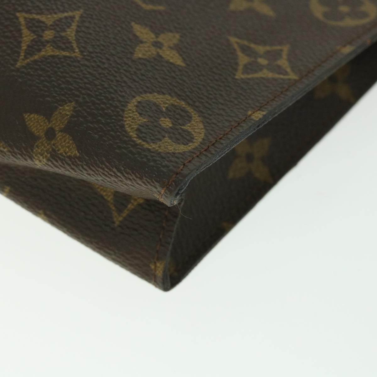 LOUIS VUITTON Monogram Poche Toilette 19 Pouch M47544 LV ar10450