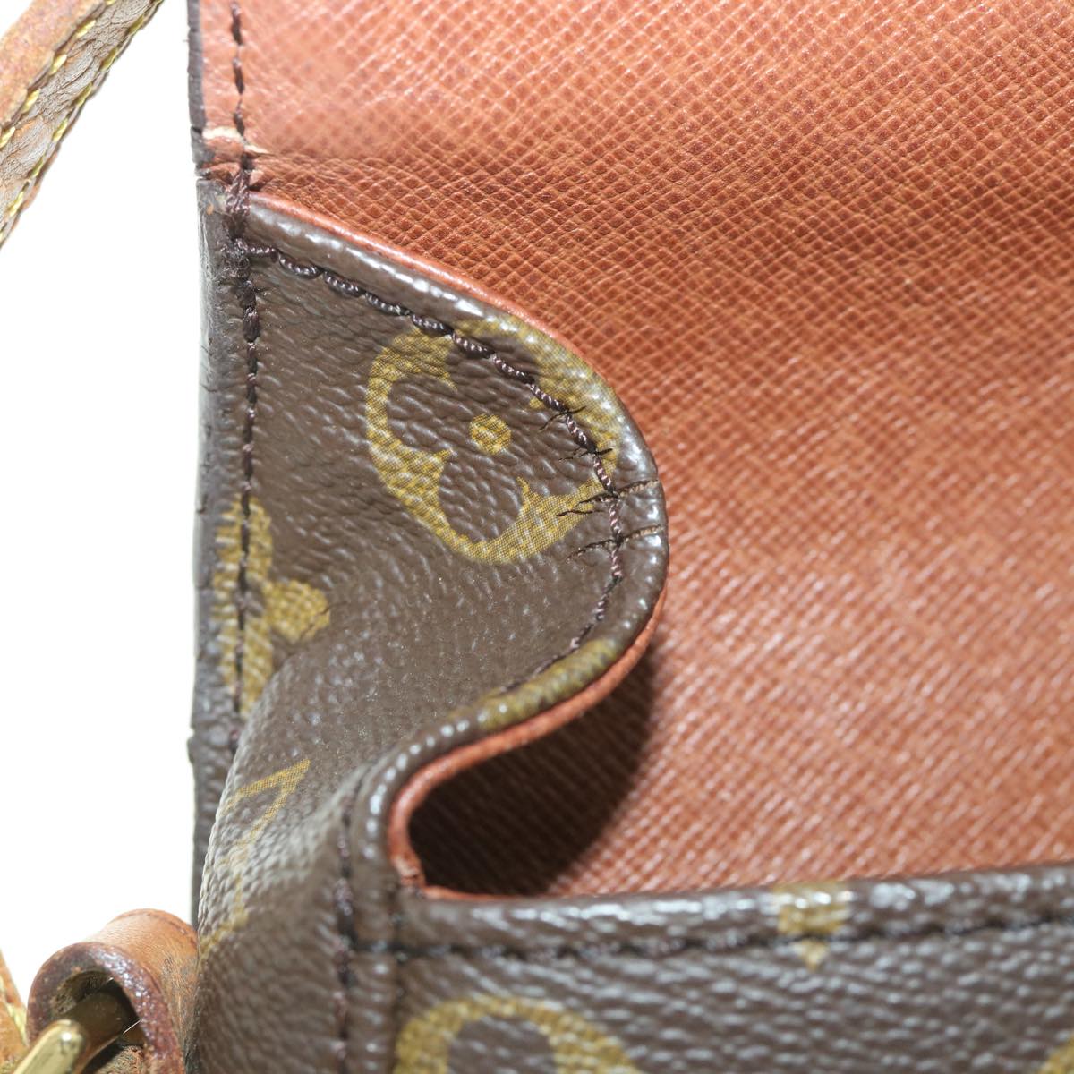 LOUIS VUITTON Monogram Saint Cloud MM Shoulder Bag M51243 LV ar10461