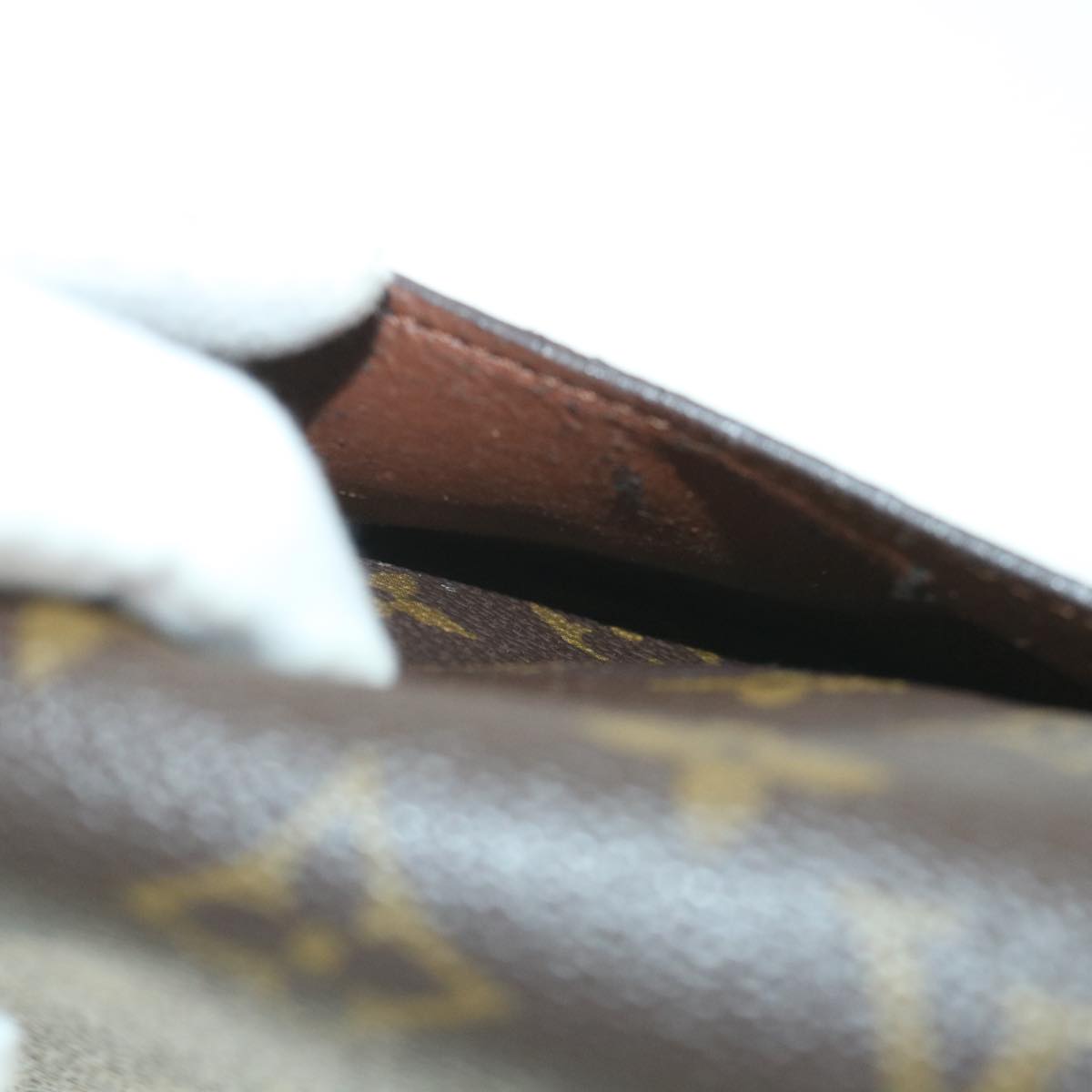 LOUIS VUITTON Monogram Saint Cloud MM Shoulder Bag M51243 LV ar10461