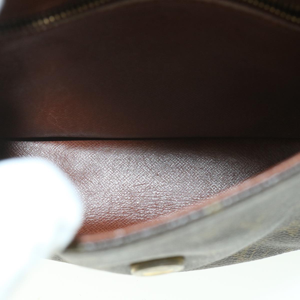 LOUIS VUITTON Monogram Saint Cloud MM Shoulder Bag M51243 LV ar10461