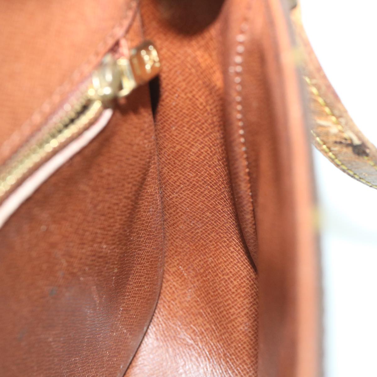 LOUIS VUITTON Monogram Saint Cloud MM Shoulder Bag M51243 LV ar10461