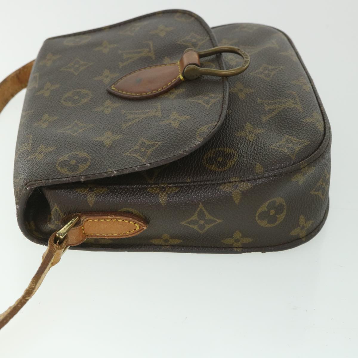 LOUIS VUITTON Monogram Saint Cloud MM Shoulder Bag M51243 LV ar10461