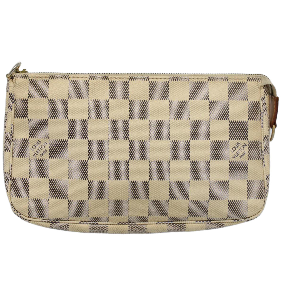 LOUIS VUITTON Damier Azur Pochette Accessoires Pouch N51986 LV ar10464
