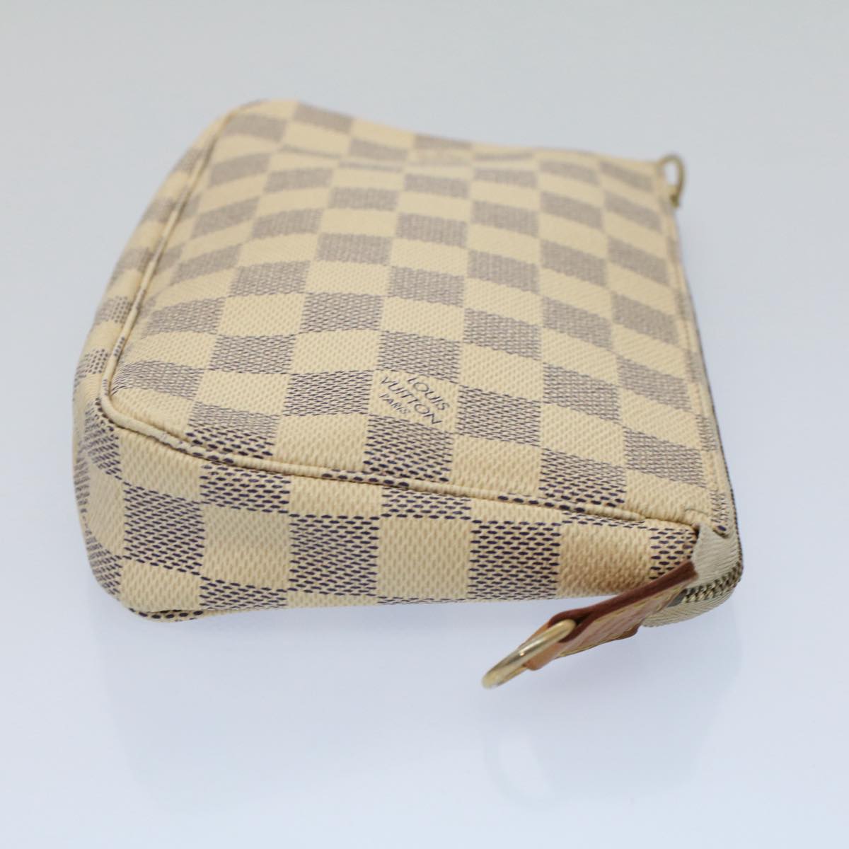 LOUIS VUITTON Damier Azur Pochette Accessoires Pouch N51986 LV ar10464
