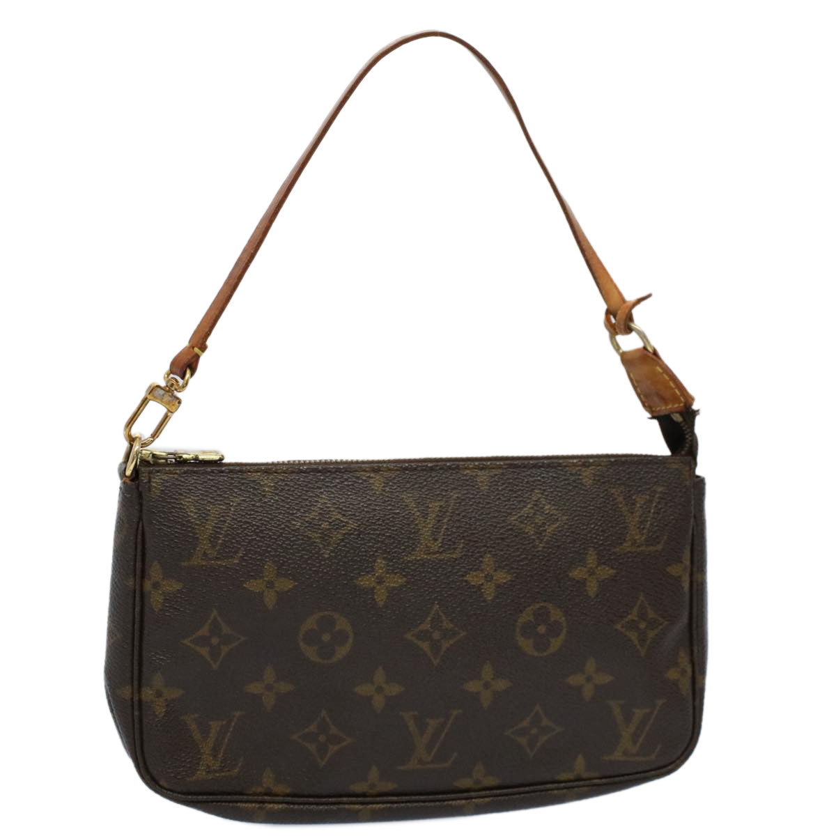 LOUIS VUITTON Monogram Pochette Accessoires Pouch M51980 LV ar10466