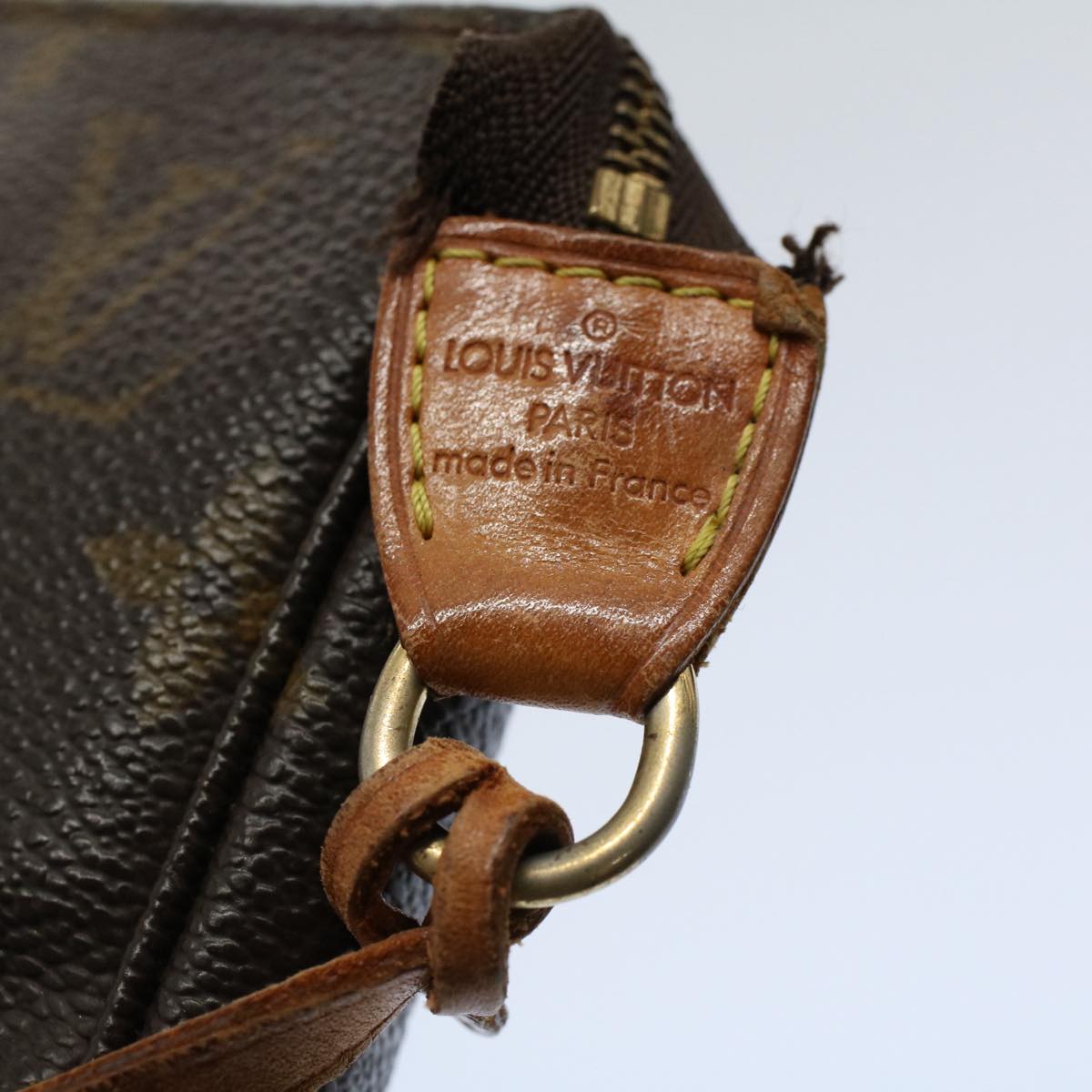 LOUIS VUITTON Monogram Pochette Accessoires Pouch M51980 LV ar10466