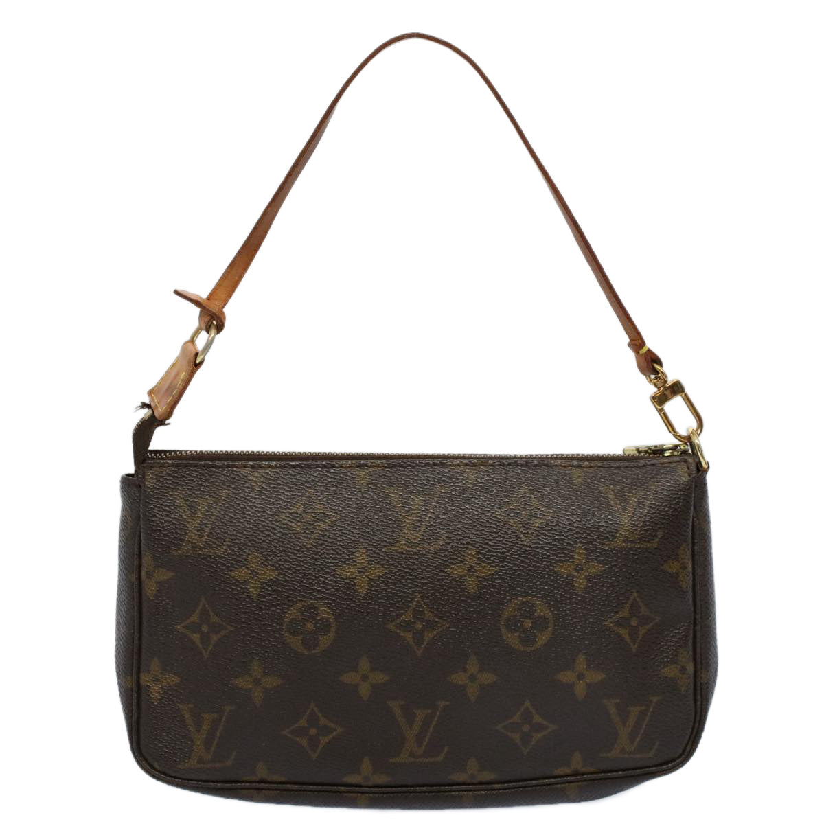 LOUIS VUITTON Monogram Pochette Accessoires Pouch M51980 LV ar10466