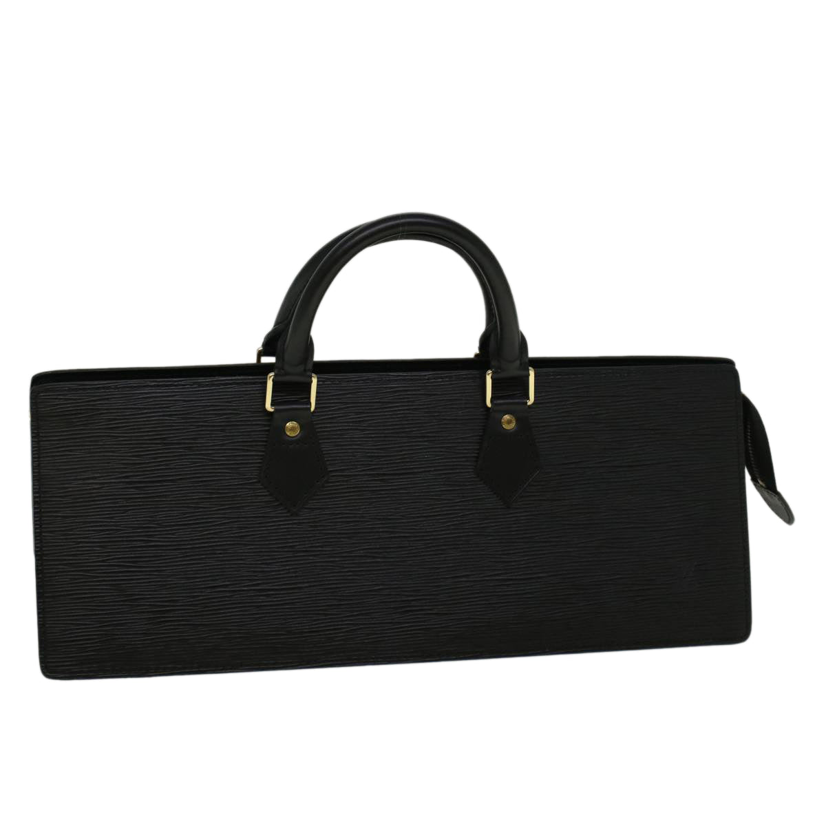 LOUIS VUITTON Epi Sac Triangle Hand Bag Black Noir M52092 LV ar10525B