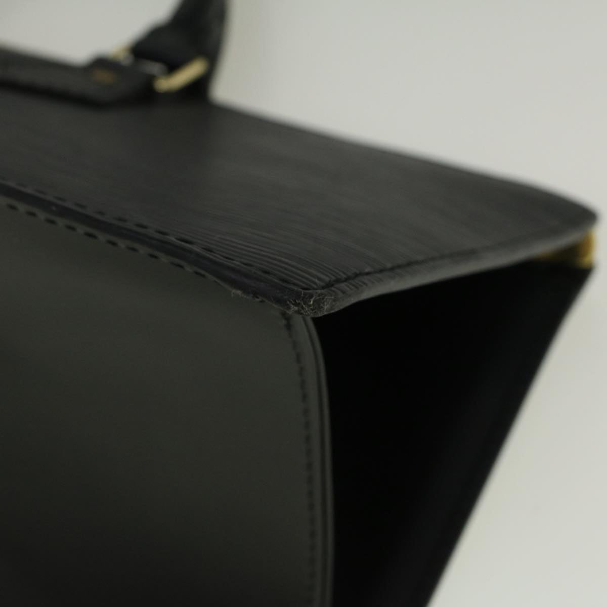 LOUIS VUITTON Epi Sac Triangle Hand Bag Black Noir M52092 LV ar10525B