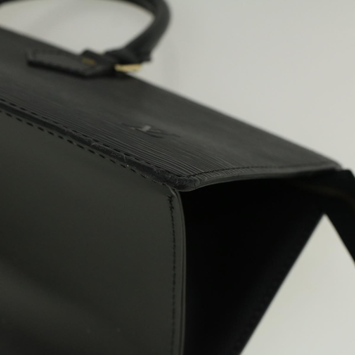 LOUIS VUITTON Epi Sac Triangle Hand Bag Black Noir M52092 LV ar10525B
