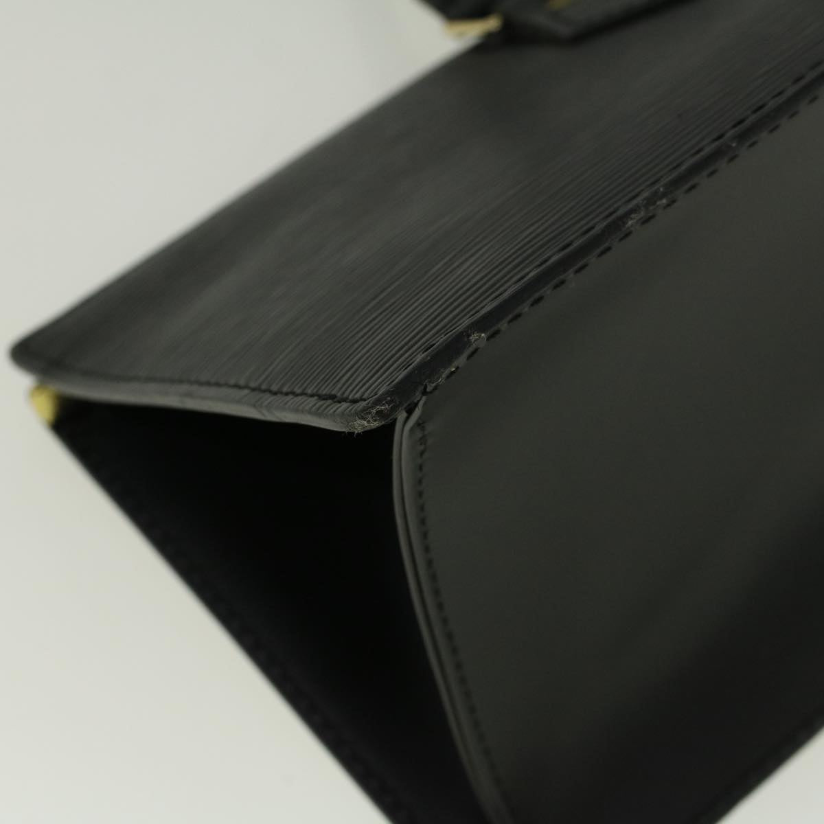 LOUIS VUITTON Epi Sac Triangle Hand Bag Black Noir M52092 LV ar10525B