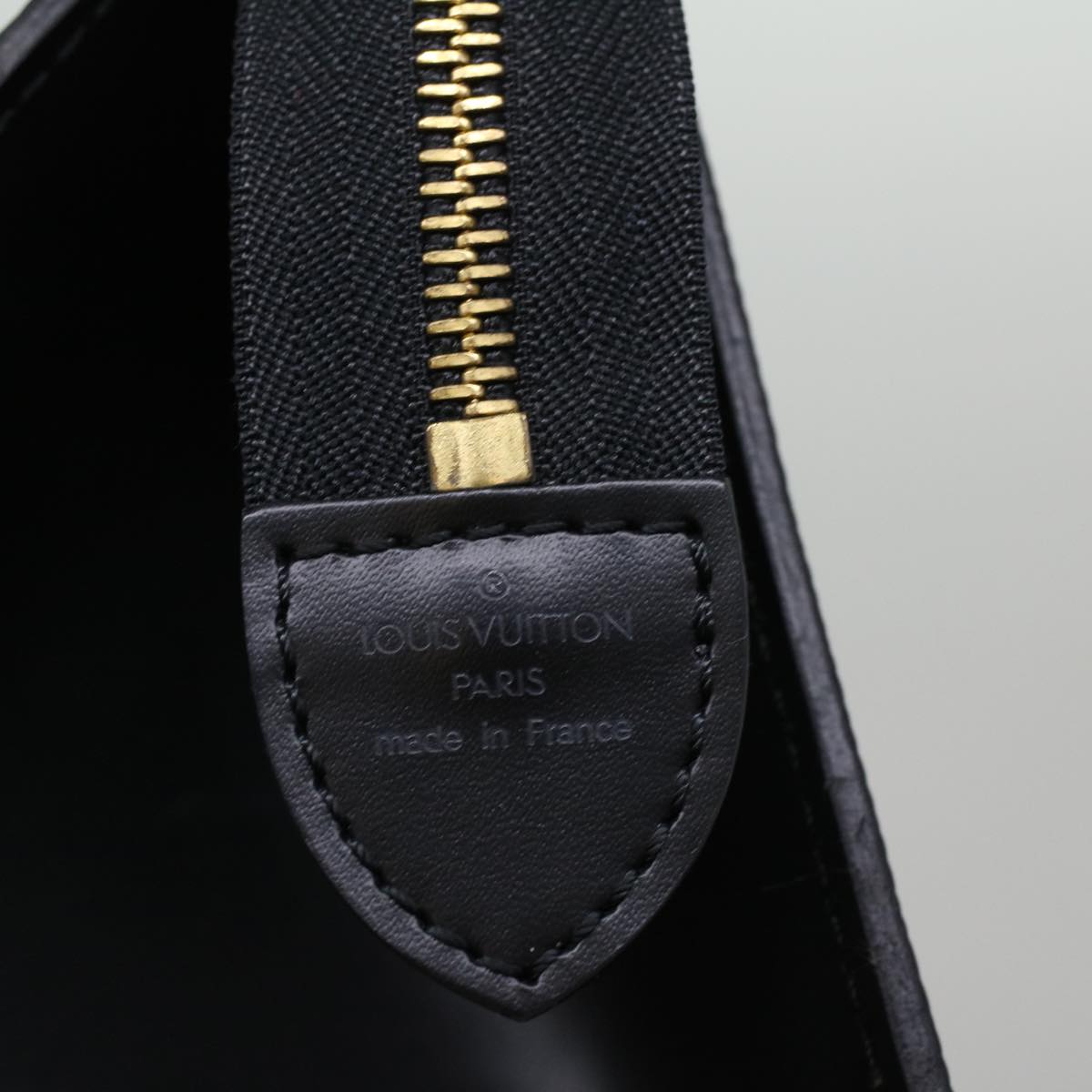 LOUIS VUITTON Epi Sac Triangle Hand Bag Black Noir M52092 LV ar10525B