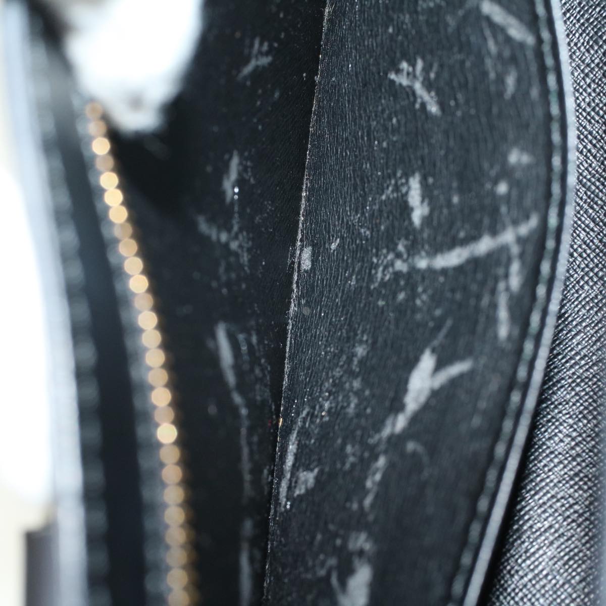 LOUIS VUITTON Epi Sac Triangle Hand Bag Black Noir M52092 LV ar10525B
