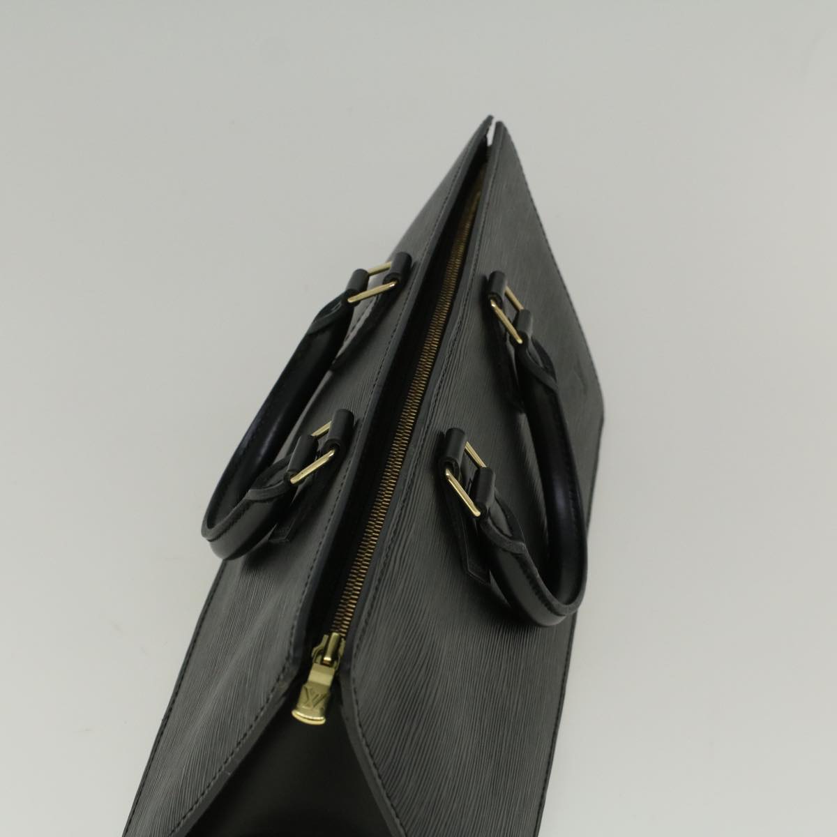 LOUIS VUITTON Epi Sac Triangle Hand Bag Black Noir M52092 LV ar10525B