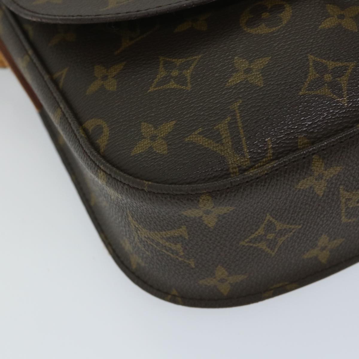LOUIS VUITTON Monogram Saint Cloud GM Shoulder Bag M51242 LV ar10530B