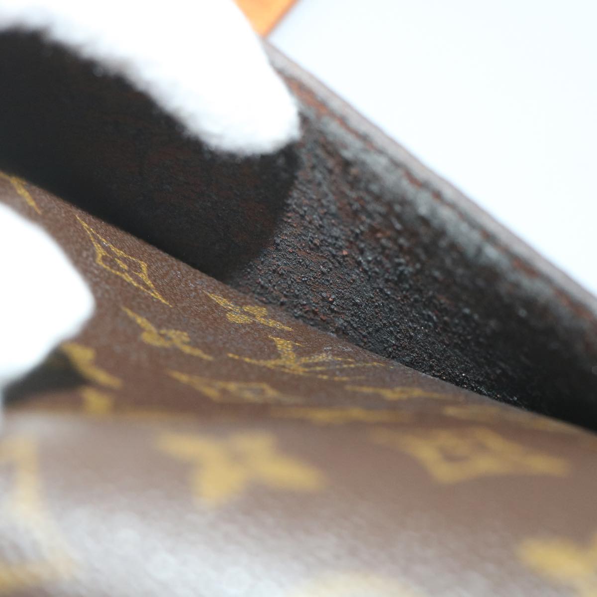 LOUIS VUITTON Monogram Saint Cloud GM Shoulder Bag M51242 LV ar10530B