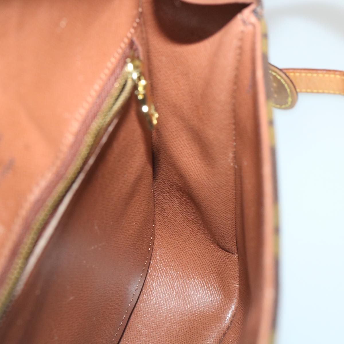 LOUIS VUITTON Monogram Saint Cloud GM Shoulder Bag M51242 LV ar10530B
