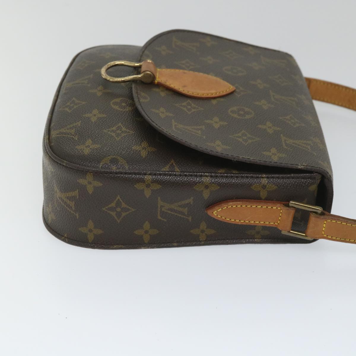 LOUIS VUITTON Monogram Saint Cloud GM Shoulder Bag M51242 LV ar10530B
