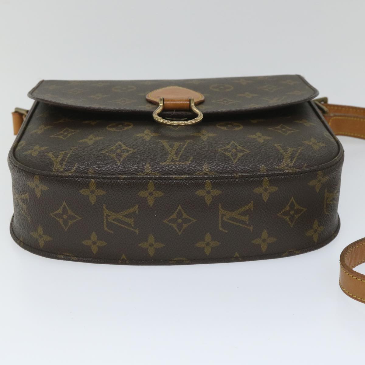 LOUIS VUITTON Monogram Saint Cloud GM Shoulder Bag M51242 LV ar10530B