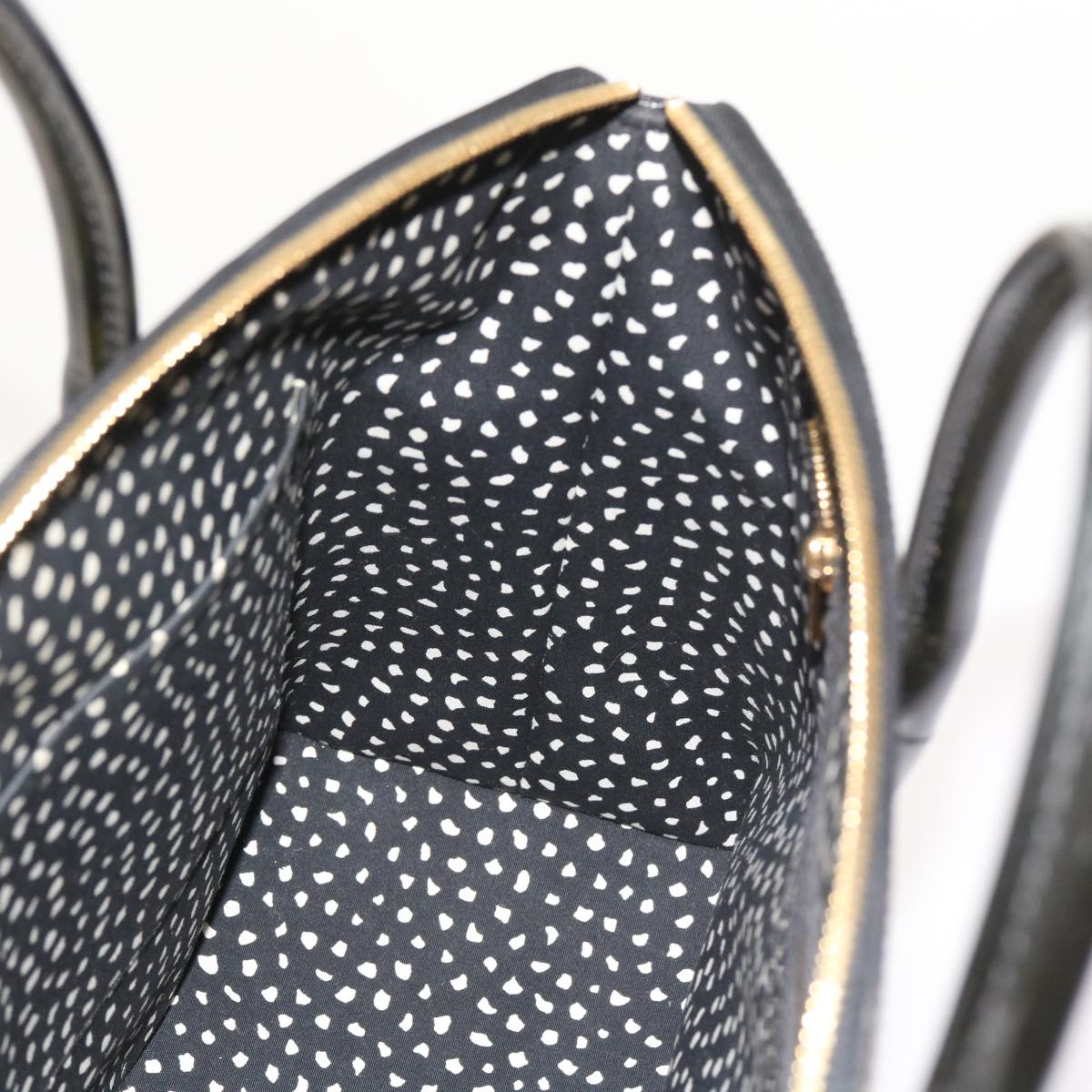 LOUIS VUITTON Vernis Yayoi Kusama Dot Lockit MM Bag Noir M91399 LV ar10576B