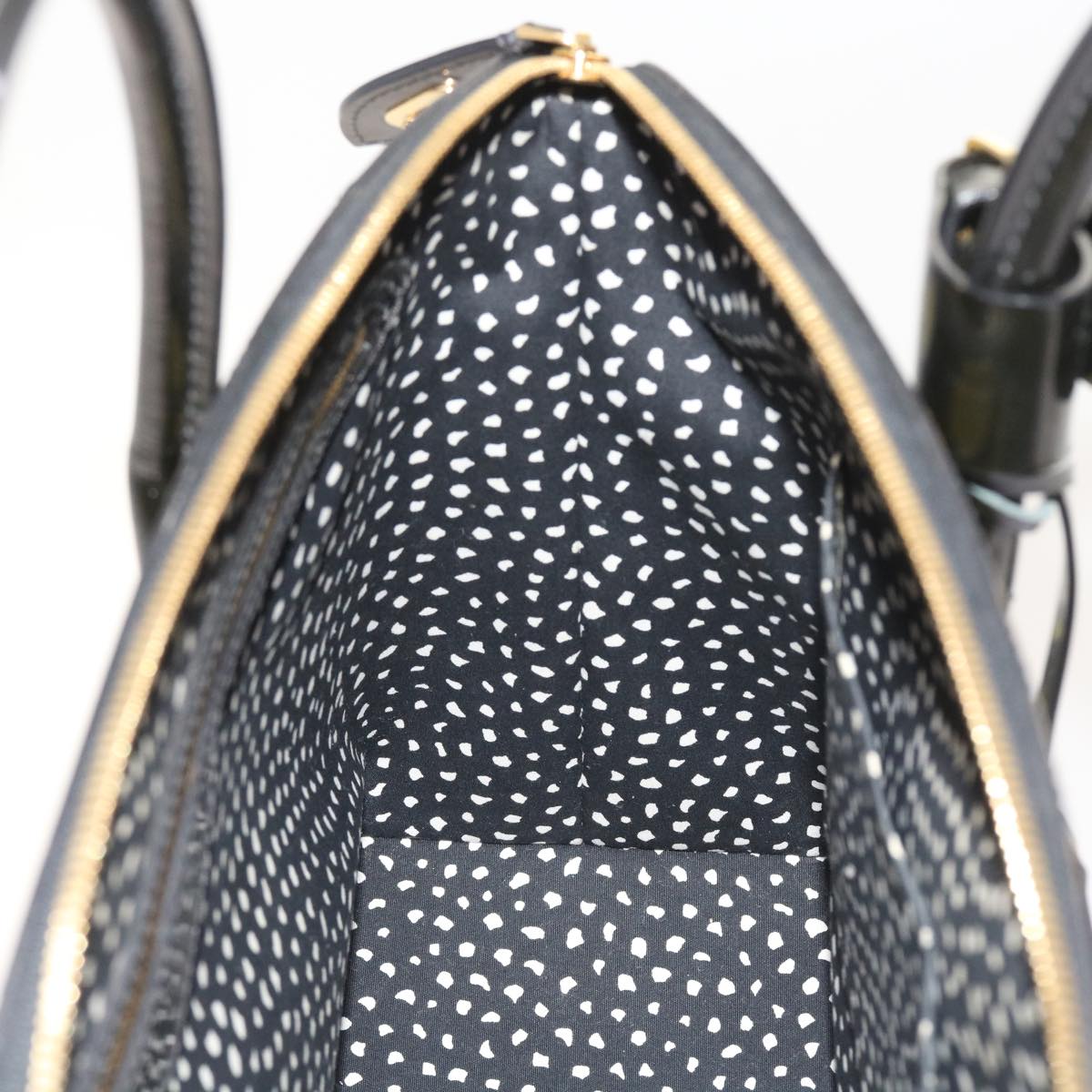 LOUIS VUITTON Vernis Yayoi Kusama Dot Lockit MM Bag Noir M91399 LV ar10576B