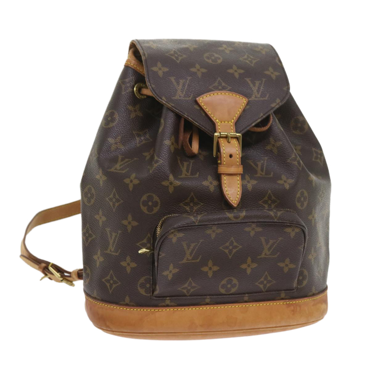 LOUIS VUITTON Monogram Montsouris MM Backpack M51136 LV ar10590B