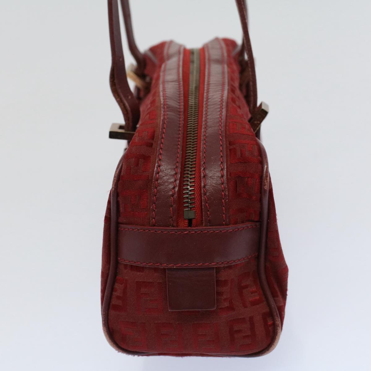 Luxury FendiZucchino Canvas Hand Bag Redar10594B