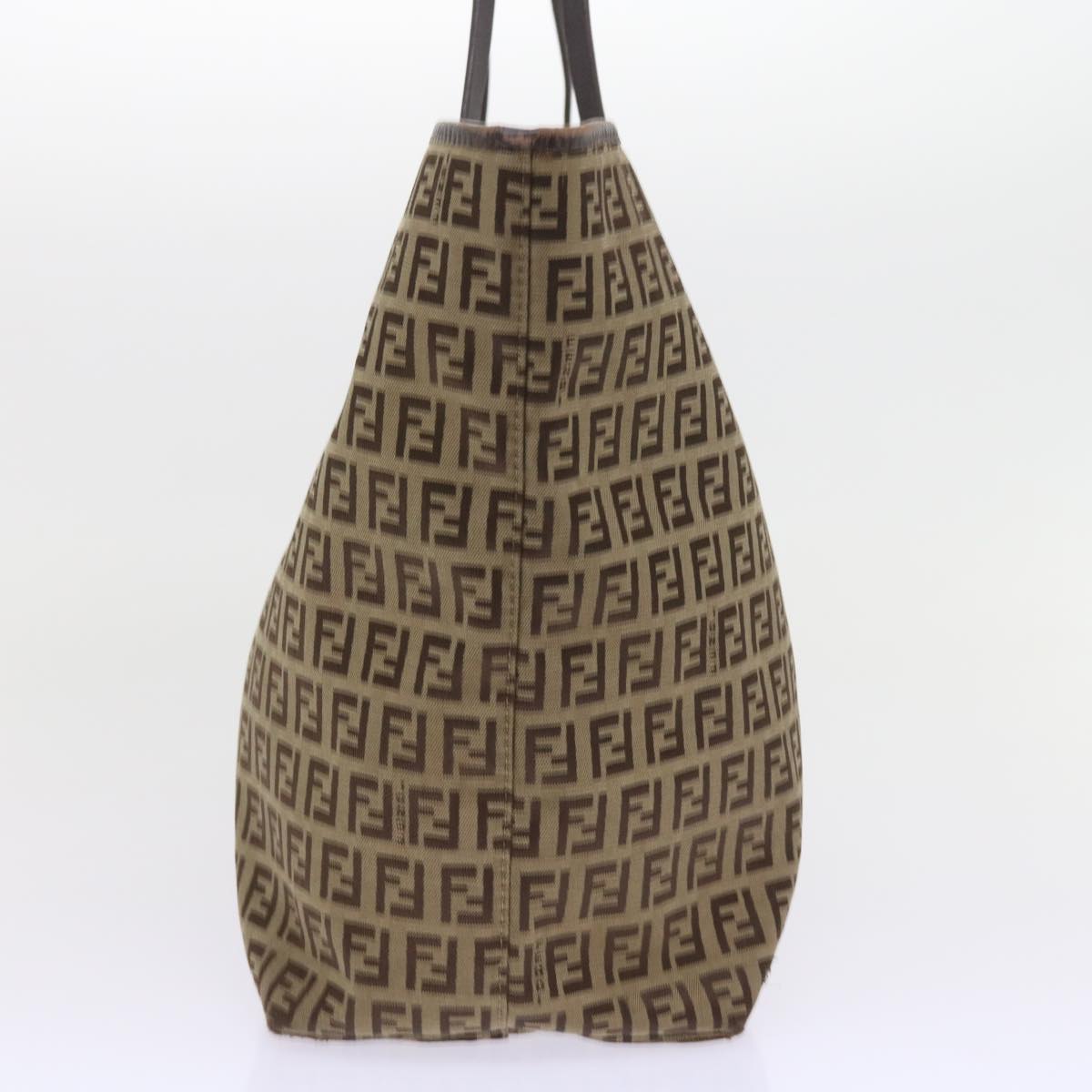 Luxury FendiZucchino Canvas Tote Bag Beigear10650