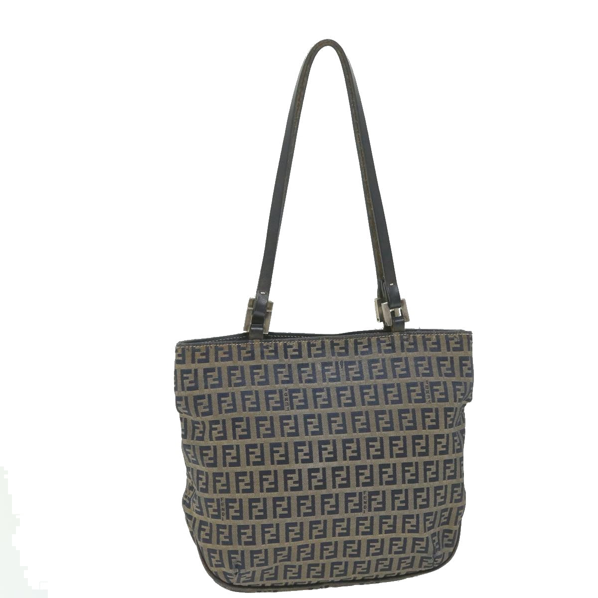 Luxury FendiZucchino Canvas Tote Bag Navyar10829B