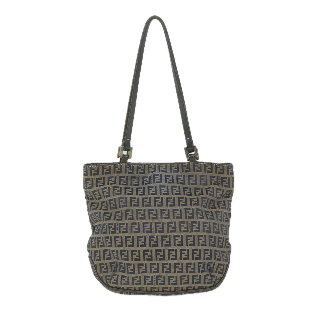 Luxury FendiZucchino Canvas Tote Bag Navyar10829B