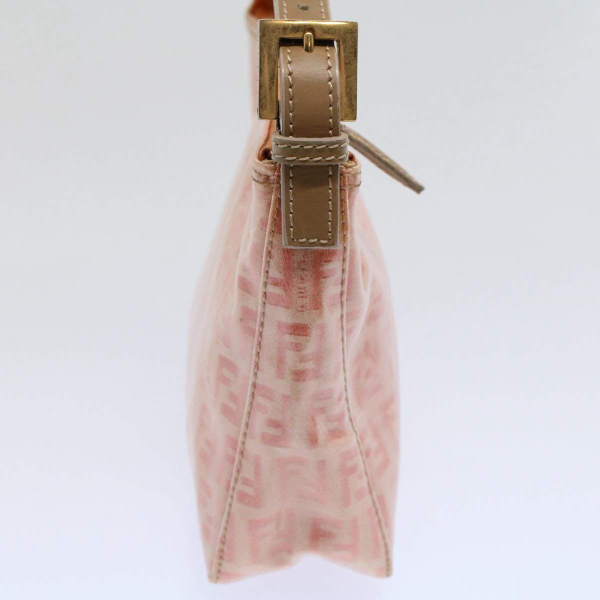 Luxury FendiZucchino Canvas Shoulder Bag Orange 010 26810 018ar10855B