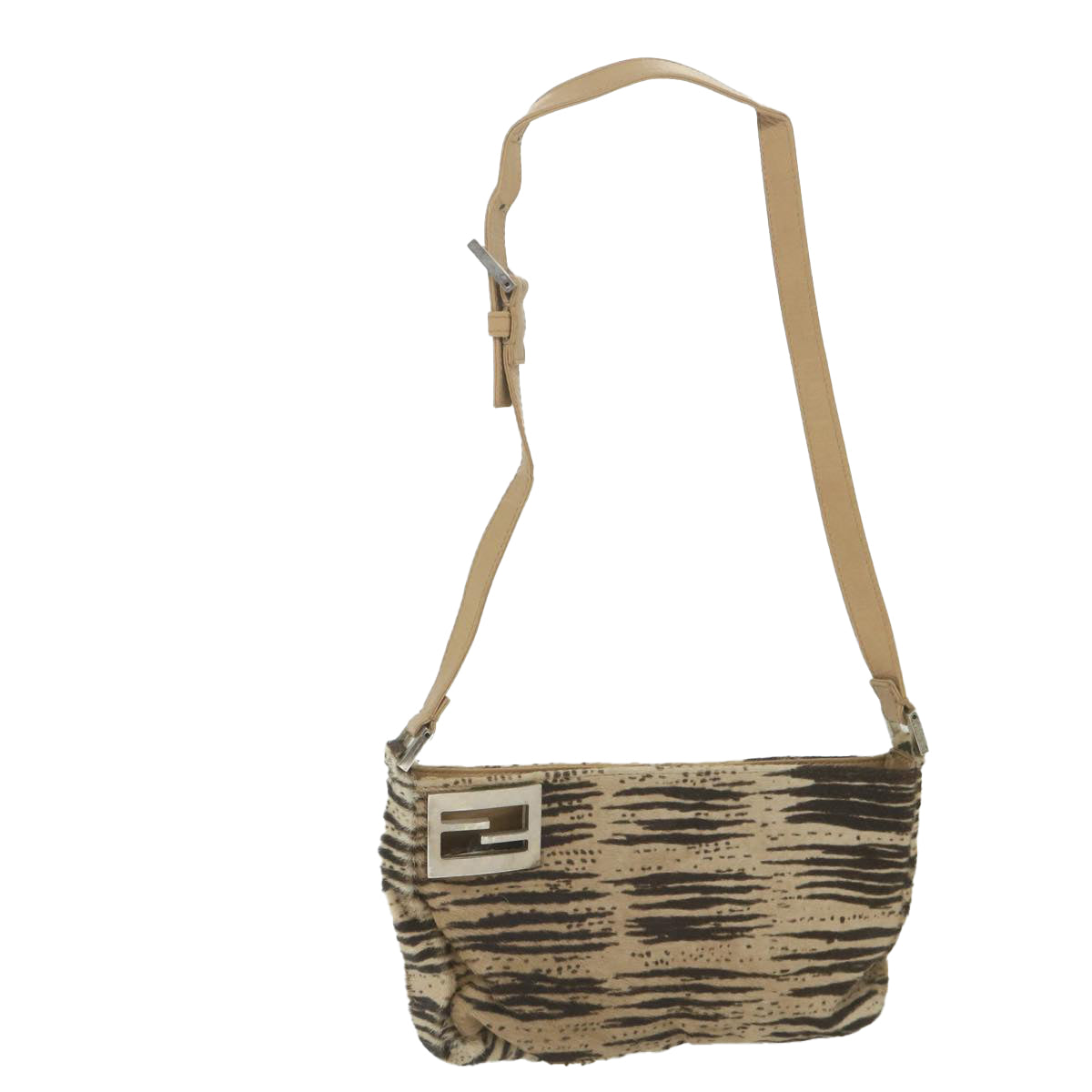 Luxury FendiShoulder Bag Harako leather Brownar10891