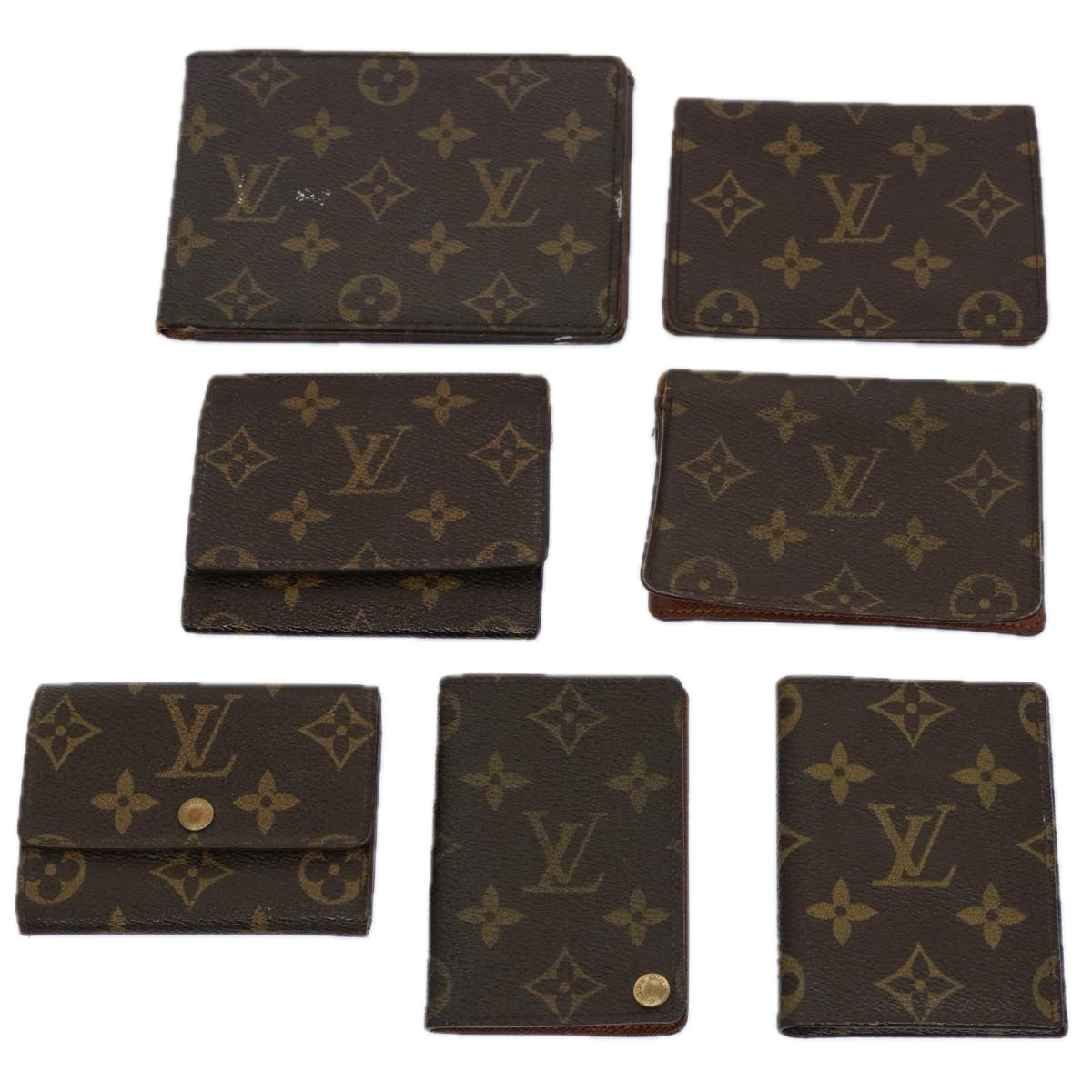 LOUIS VUITTON Monogram Card Case Card Case 7Set LV ar10936