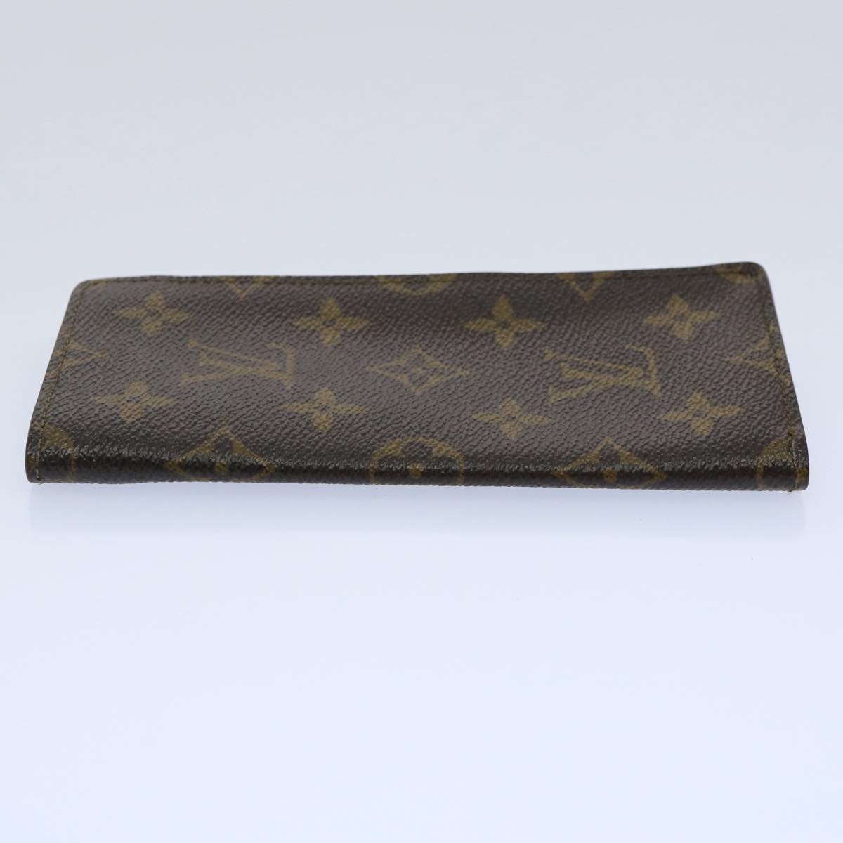 LOUIS VUITTON Monogram Etui Lunette Simple Case Vintage M62962 LV ar10940