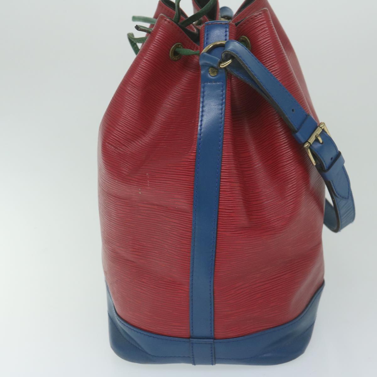 LOUIS VUITTON Epi Trico color Noe Bag Red Blue Green M44084 LV ar10970B