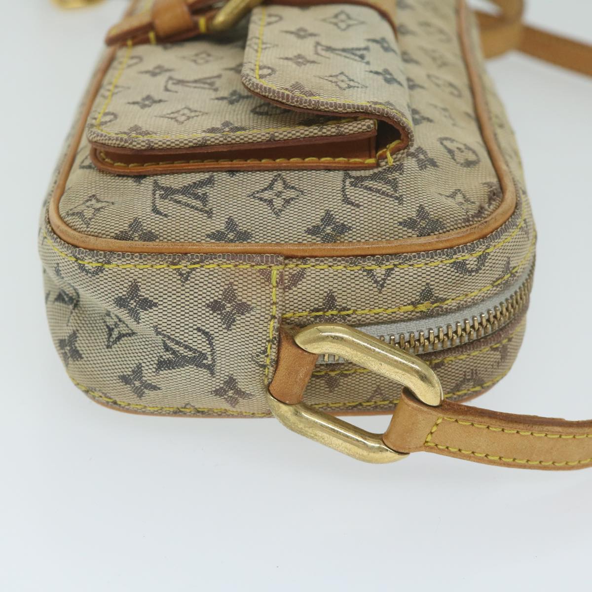 LOUIS VUITTON Monogram Mini Juliet MM Shoulder Bag Blue M92004 LV ar10971B