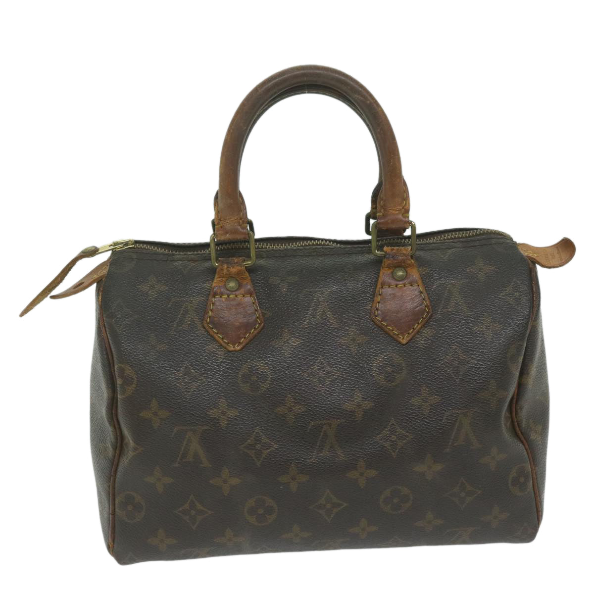LOUIS VUITTON Monogram Speedy 25 Hand Bag M41528 LV ar11042