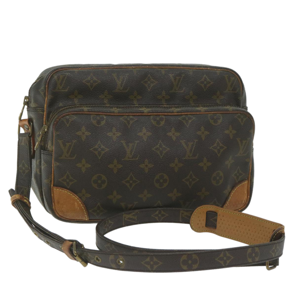 LOUIS VUITTON Monogram Nile Shoulder Bag M45244 LV ar11046