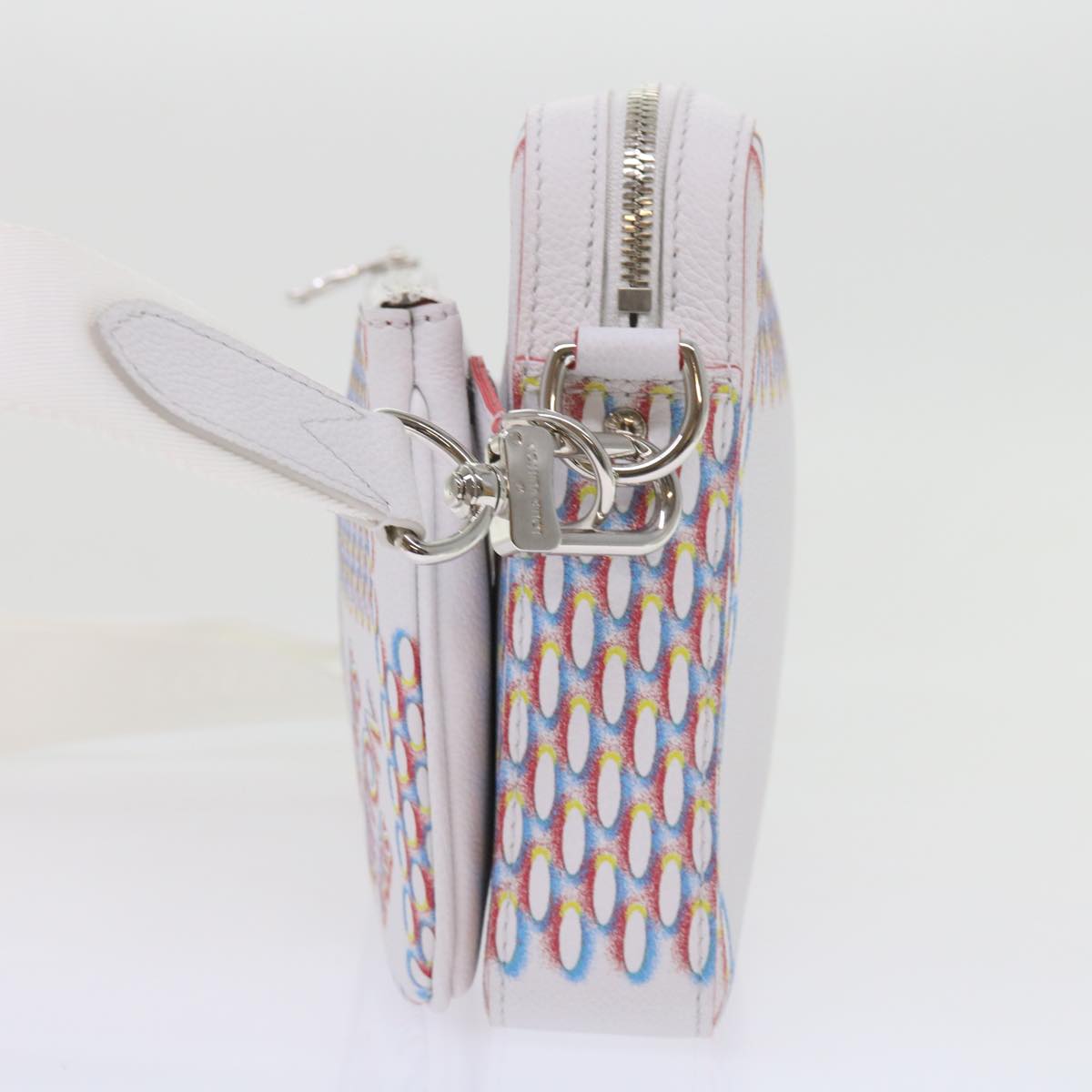 LOUIS VUITTON Damier Giant Spray Trio Messenger Bag White M20665 ar11066A