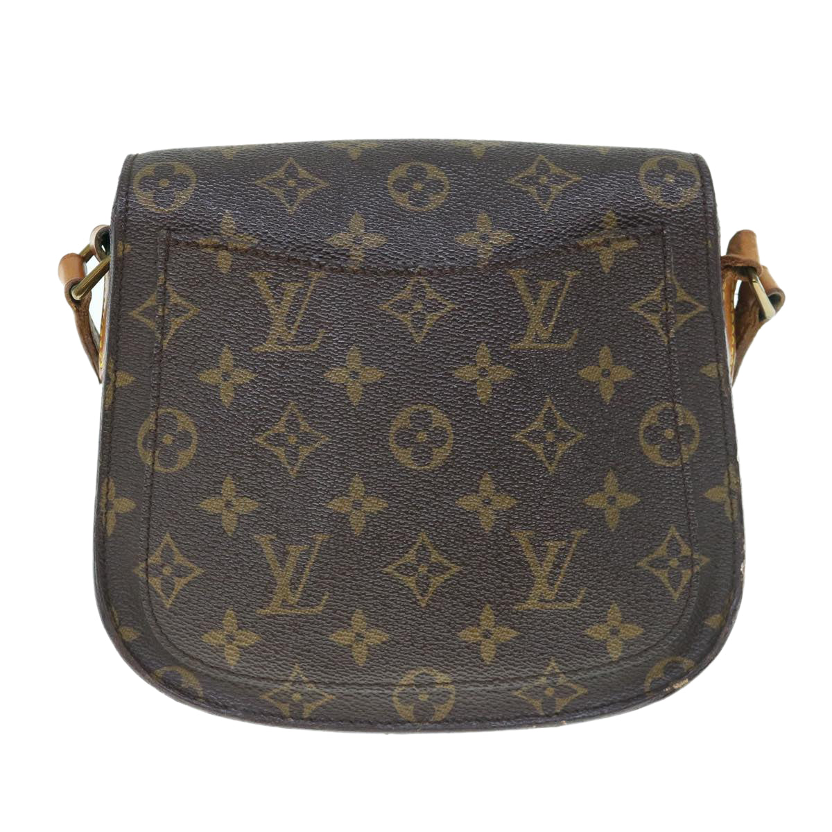 LOUIS VUITTON Monogram Saint Cloud MM Shoulder Bag M51243 LV ar11145B